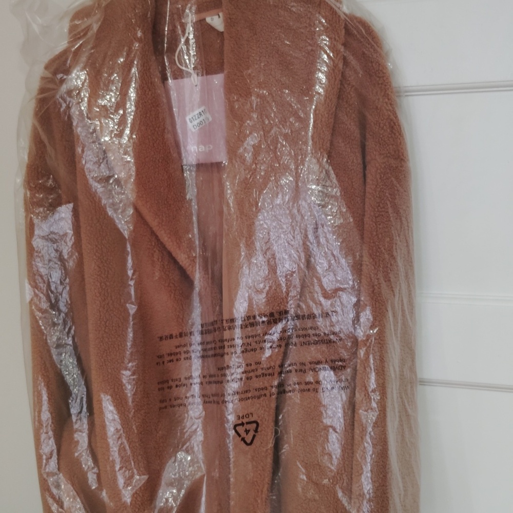 Winter brown Teddy coat